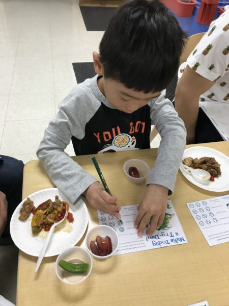 Child at Nutrition Day